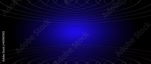 blue background abstract with soft waves