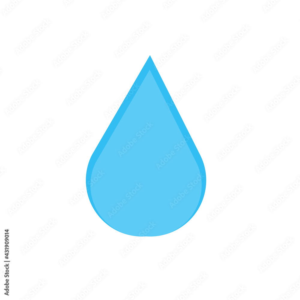water vector illustration, blue water icon image, water drop icon vector Isolated water vector illustration, blue water icon image, water drop icon vector Isolated