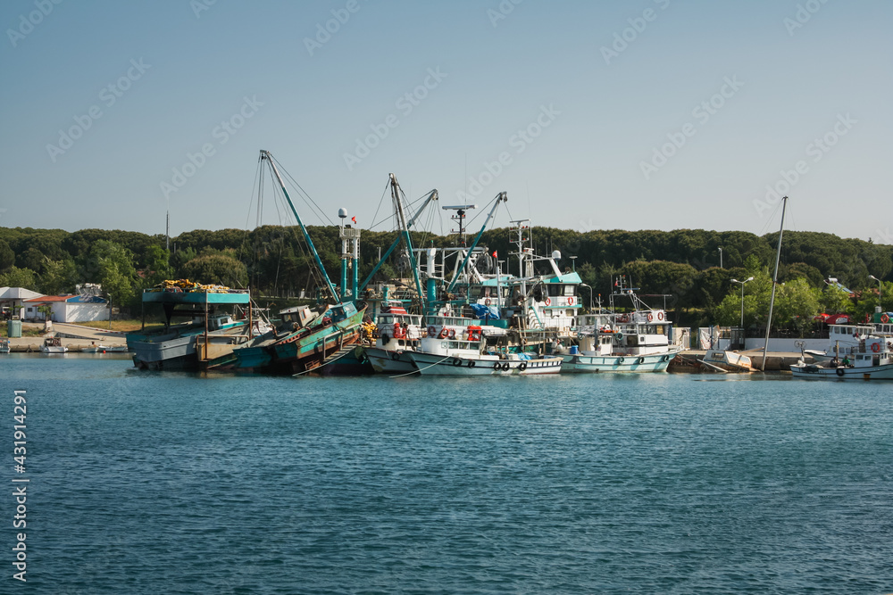 Fishing port, Canakkale, Turkey