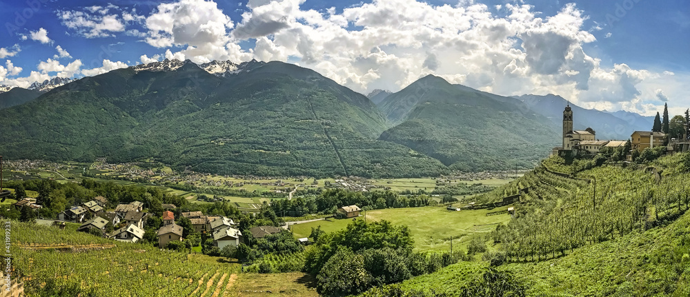 Valtellina valley lombardy italia