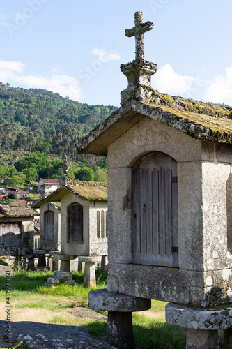 Greniers de Lindoso (espigueiros), Portugal photo