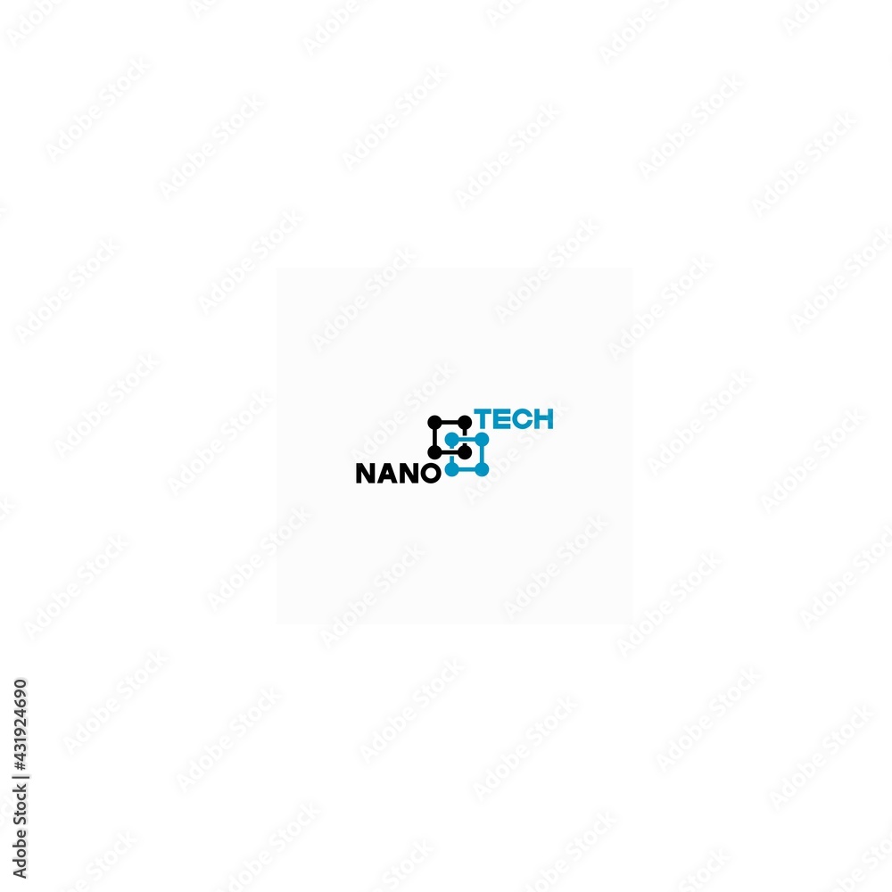 an illustration consisting of two different images of atoms in the form of a logo an illustration consisting of two different images of atoms in the form of a logo