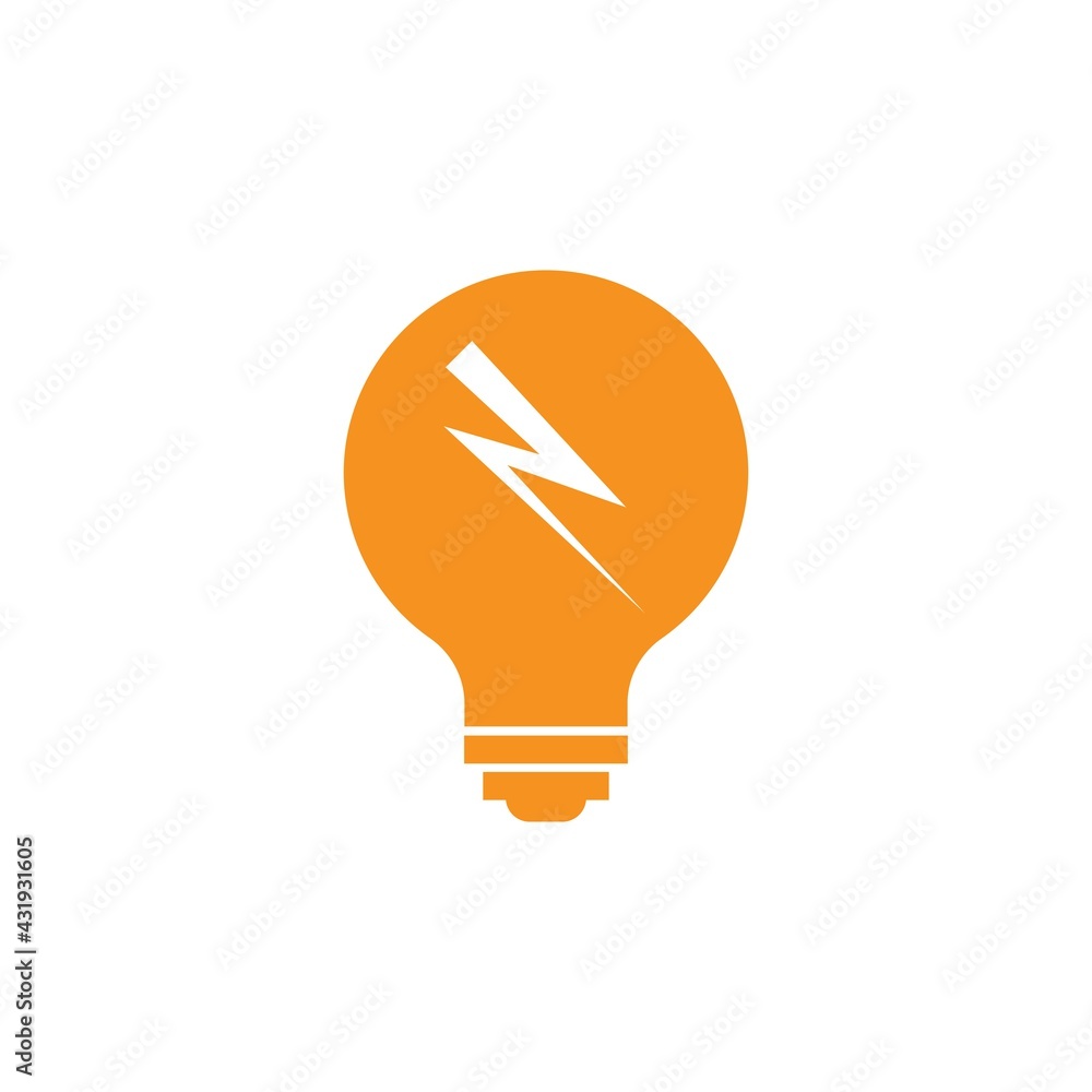 Bulb logo vector Bulb logo vector