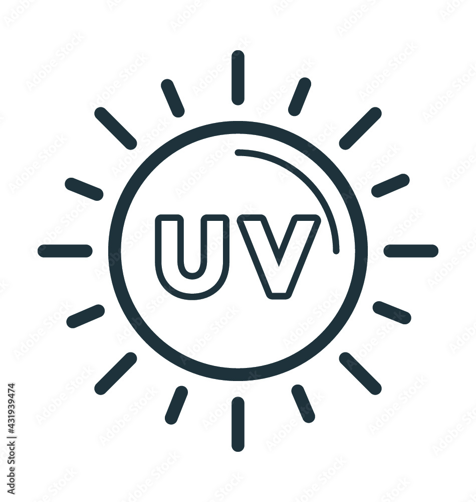 Obraz premium UV Sun