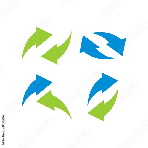Arrow Logo Template vector 
