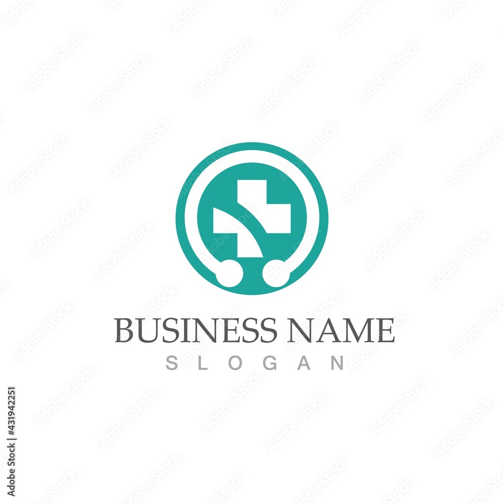 health medical logo design