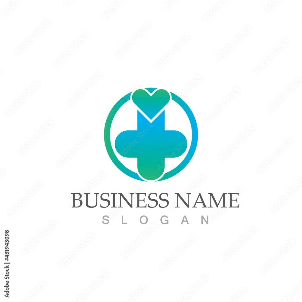 health medical logo design health medical logo design