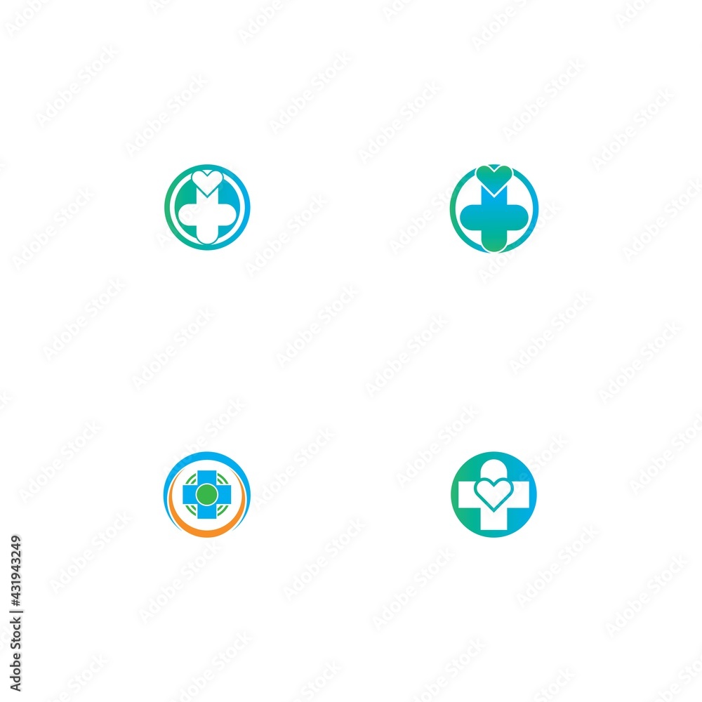 health medical logo design health medical logo design