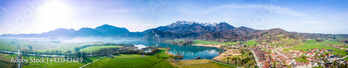 landscape at the lake kochel - bavaria © fottoo