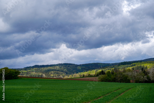 landscape with clouds © helfei