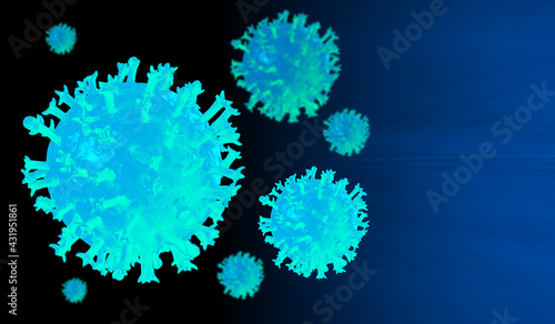 Illustration of the coronavirus