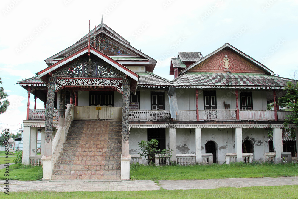 The old lanna traditional houses in Lampang Province, Northern Thailand. The old lanna traditional houses in Lampang Province, Northern Thailand.