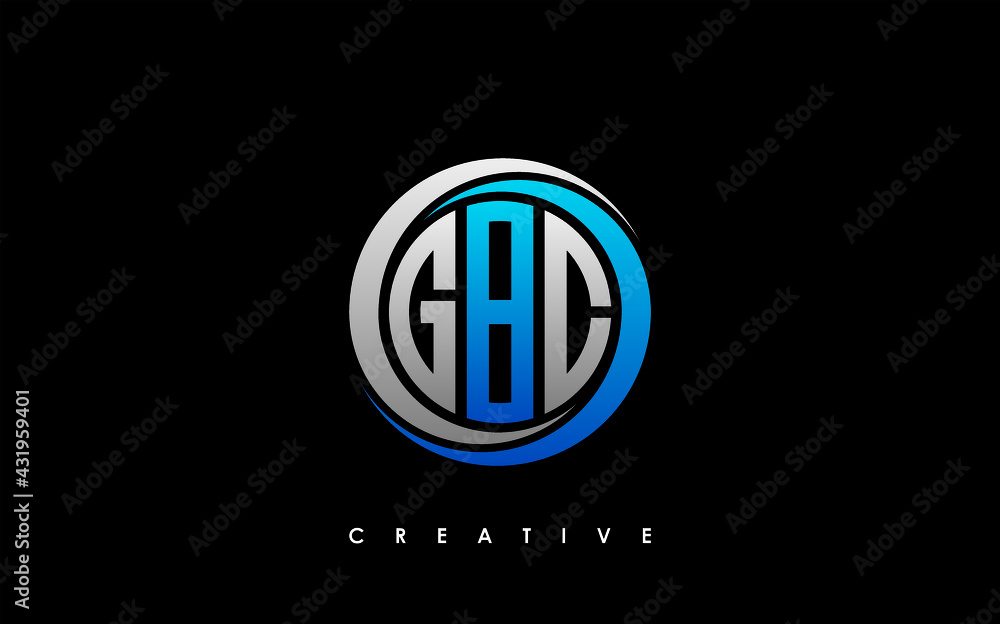 GBC Letter Initial Logo Design Template Vector Illustration GBC Letter Initial Logo Design Template Vector Illustration