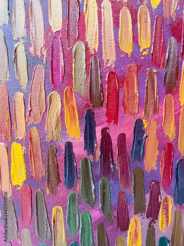 Hand drawn background oil spots