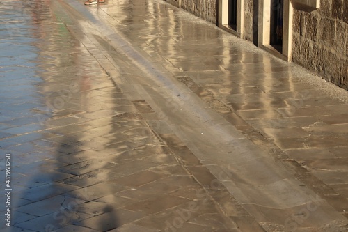 Wallpaper Mural Stone paved street of Dubrovnik, Croatia Torontodigital.ca