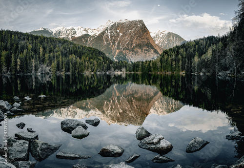 Piburger lake in Austria