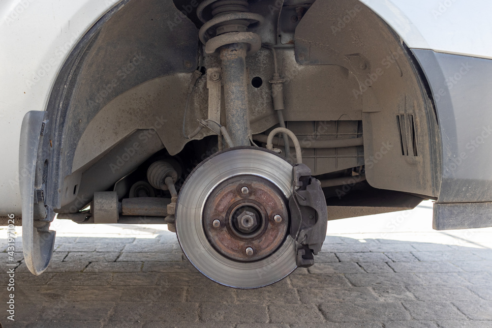 Brake disc, brake pad and car shock absorber.