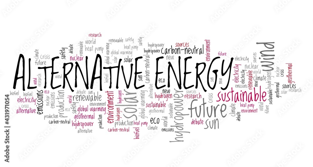 Obraz premium Alternative energy issues