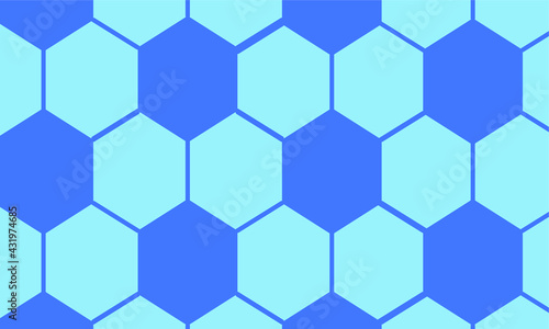 blue football background. vector illustration