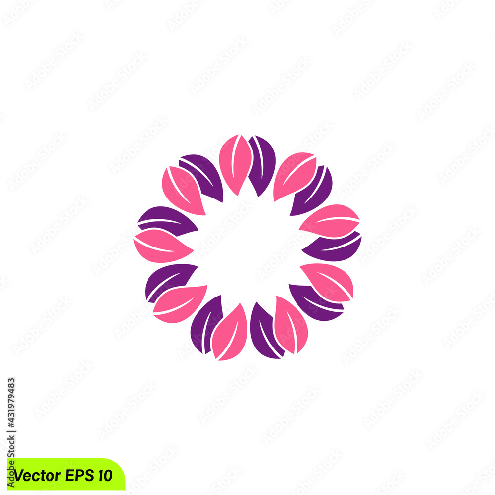 floral ornament icon vector illustration simple design element floral ornament icon vector illustration simple design element