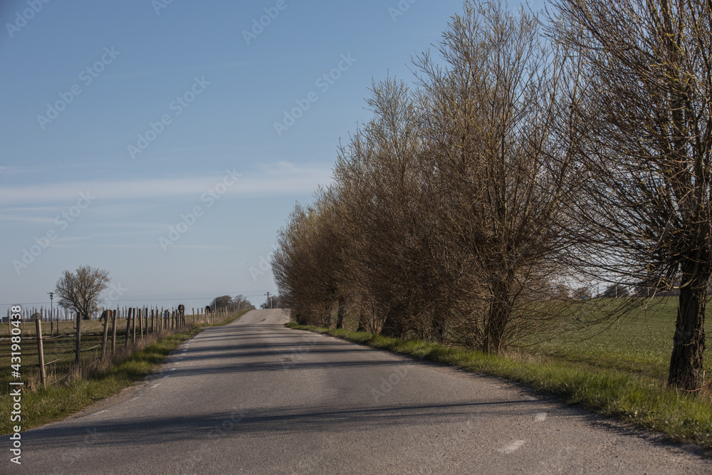 Scanian landscapes around Skåne Malmö Sweden in the spring Scanian landscapes around Skåne Malmö Sweden in the spring