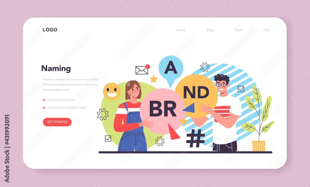 New company, trade mark registration web banner or landing page New company, trade mark registration web banner or landing page