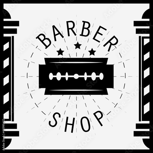 barber shop poster