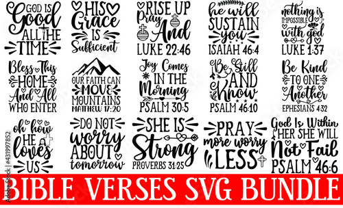 Bible Verses SVG Bundle