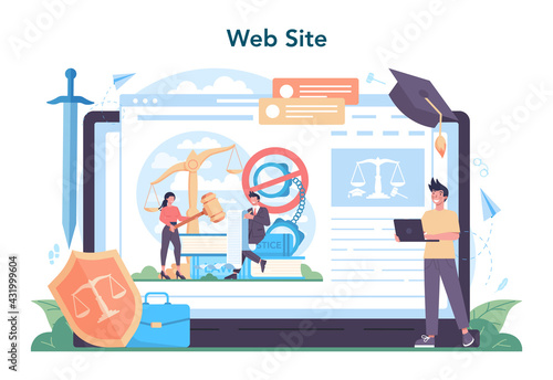 Professional lawyer online service or platform. Housing, family