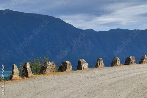 Picturesque Norway mountain...