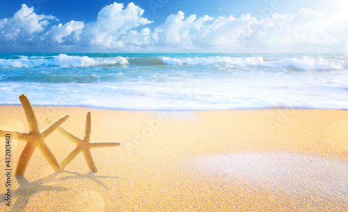 abstract summer vacation background. Art Honeymoon trip concept. Love on the beach symbol;