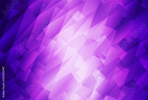 Light Purple, Pink vector texture in rectangular style.