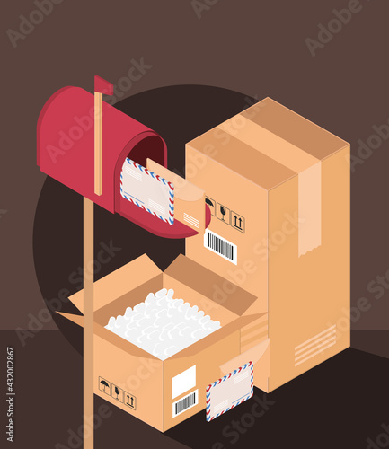 postbox mail carton boxes