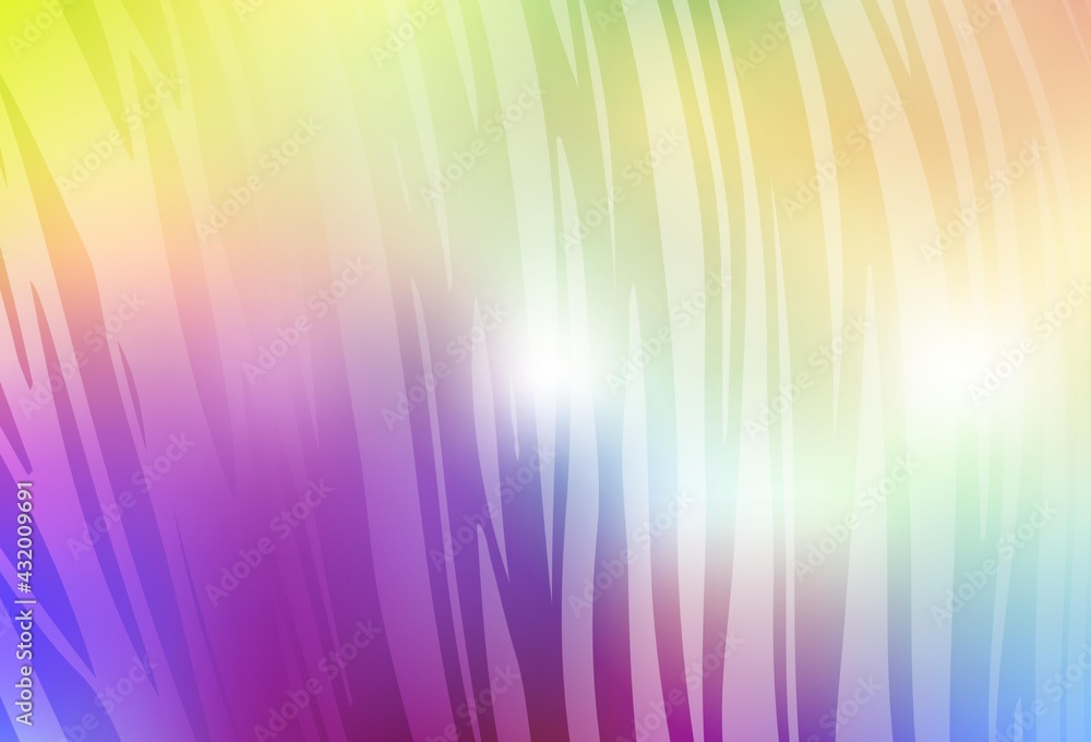 Obraz premium Light Multicolor vector abstract bright texture.