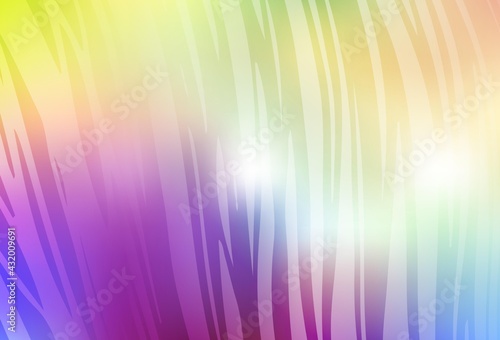 Light Multicolor vector abstract bright texture.