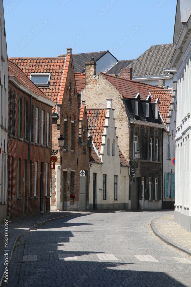 old street in the town