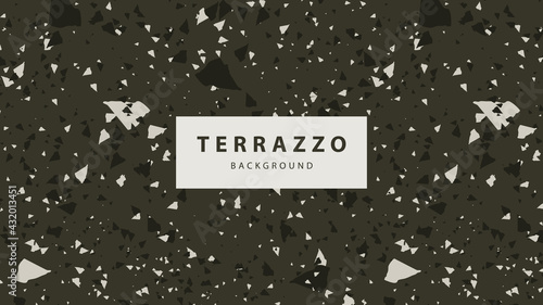 Terrazzo floor wallpaper background