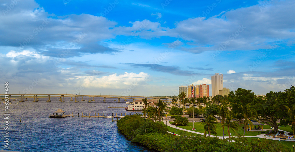 Panoramic View Of Fort Myers