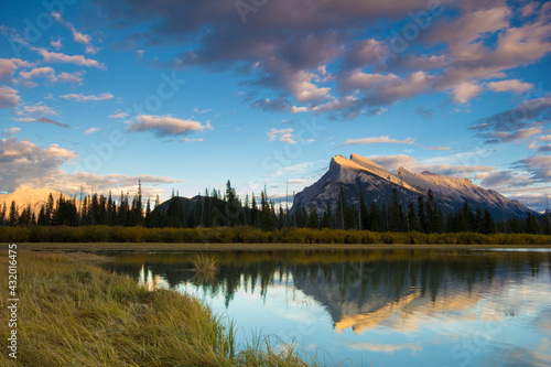 Rundle Mountain, Banff National Park photo