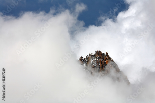 Alpine landscape in Haute Savoie, France, Europe