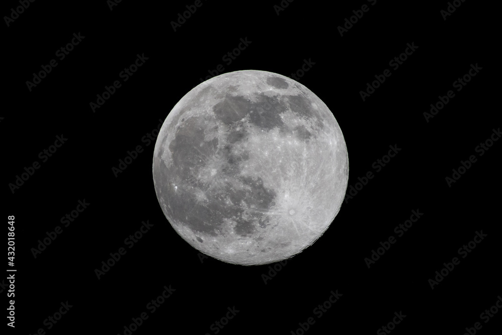 Obraz premium Snow moon