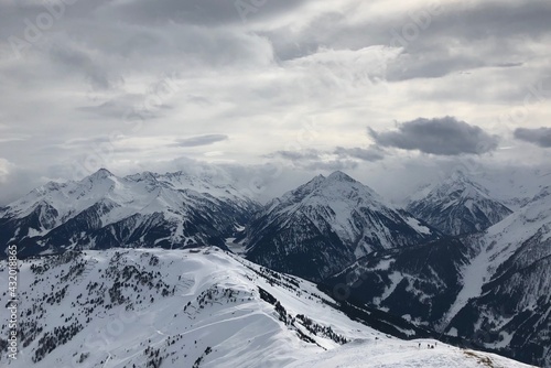 Mountain view in Alps, Austria