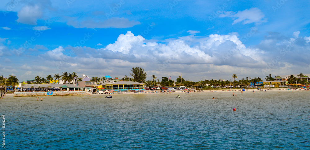Panoramic View Of Fort Myers Beach, Florida