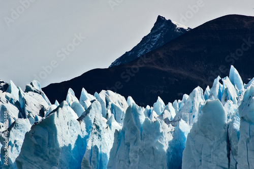 A view of the Perito Moreno glacier, southern Patagonia, Argentina. photo