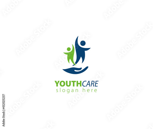 Youth Children Care logo design