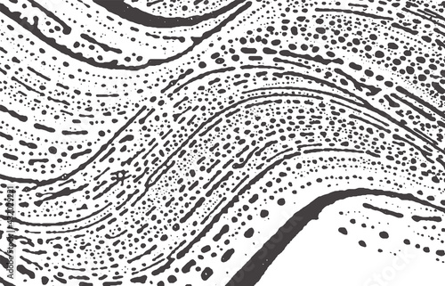 Grunge texture. Distress black grey rough trace. A