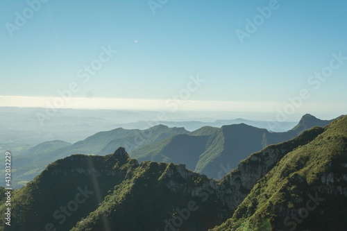 view from the top of mountain