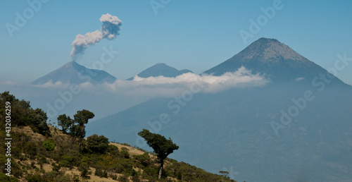 Eruption on Fuego