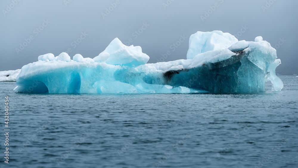 iceberg in the sea