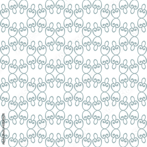 Seamless pattern. Simple geometric texture with the repeating shape and element. Monochrome.